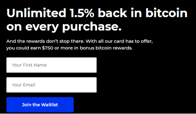 Blockfi Bitcoin Credit Card Waitlist