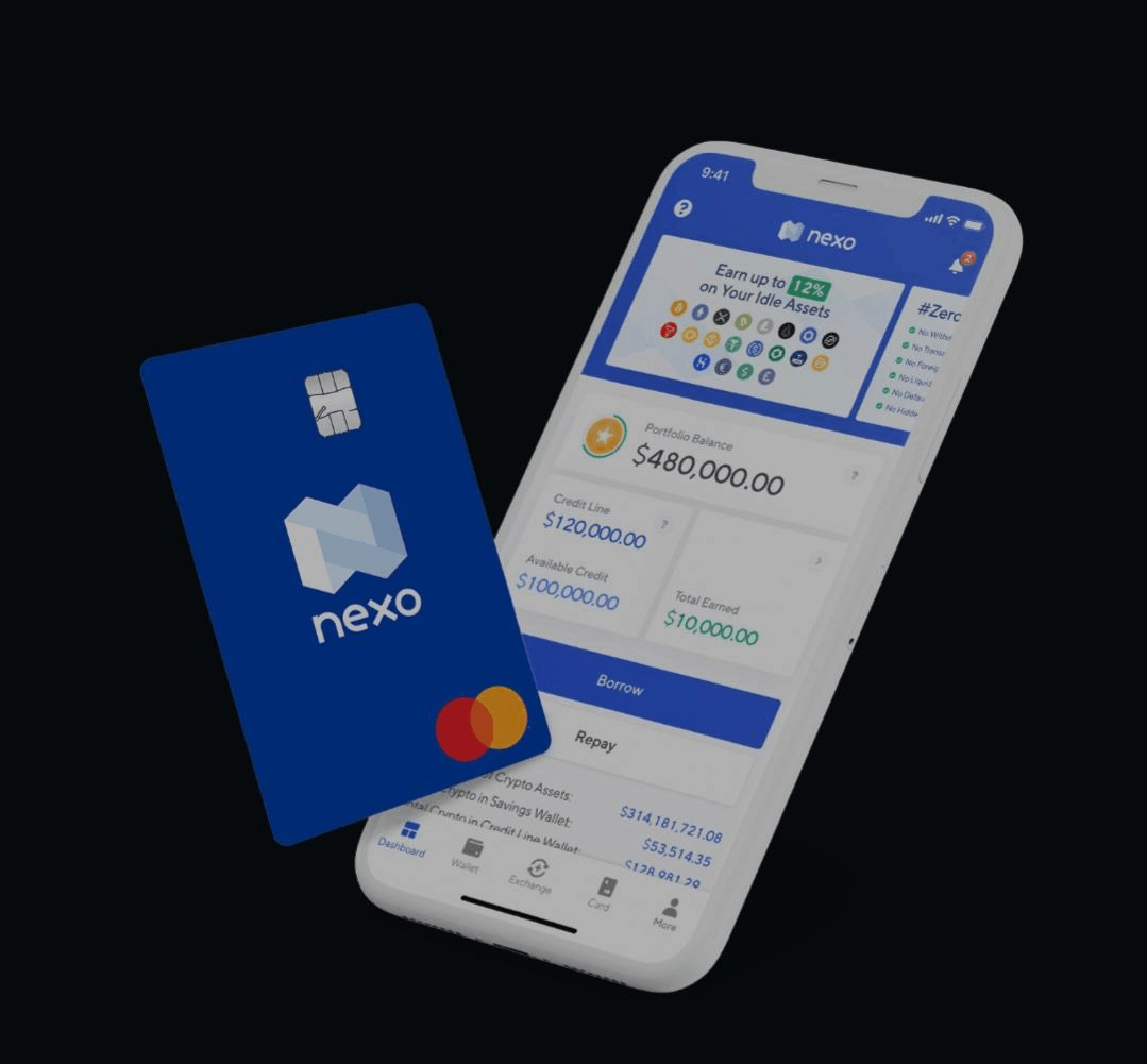 L'app Nexo Wallet