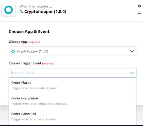 Connect To Cryptohopper