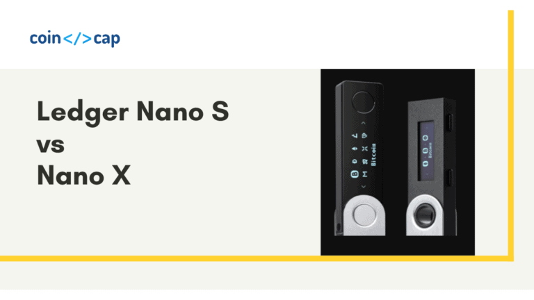 Ledger Nano S Vs X