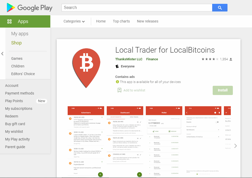Localbitcoins App