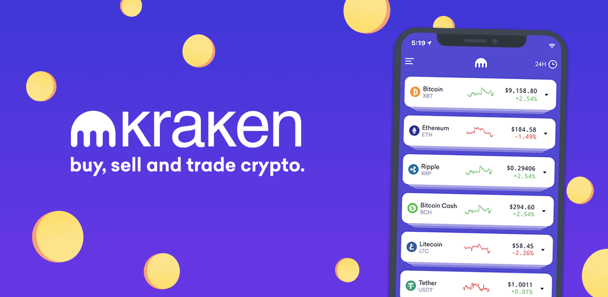 BYDFI vs. Coinbase vs. Kraken 3 Kraken