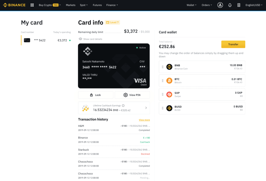 Binance Crypto Card: Best Crypto & Bitcoin Debit Card