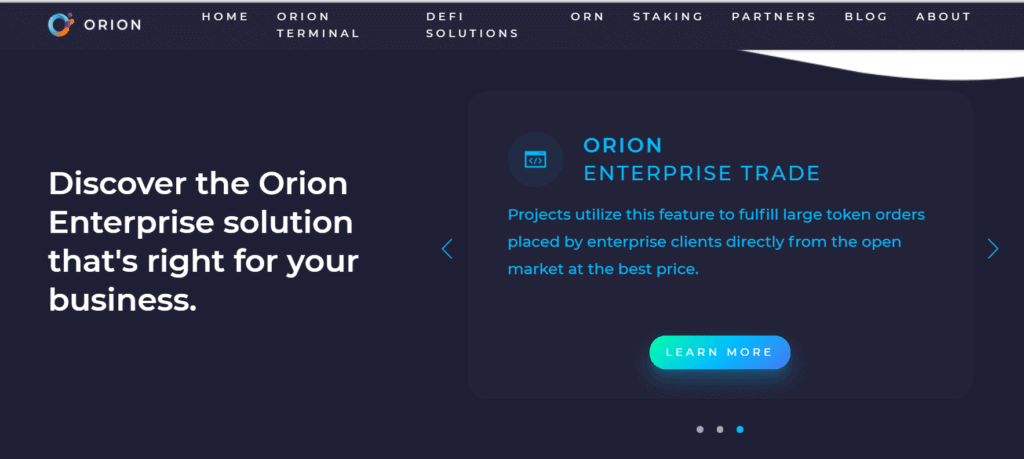 Orion Enterprise Trade