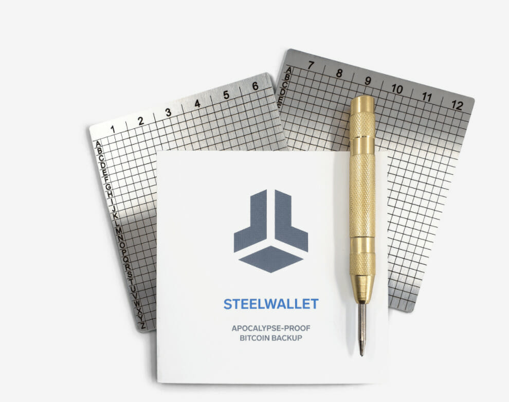 Bitbox Steel Wallet