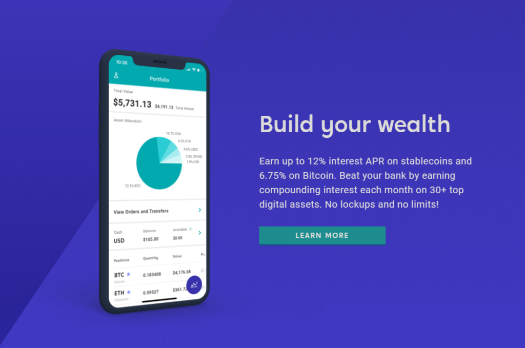 Voyager Review: Earning Interest