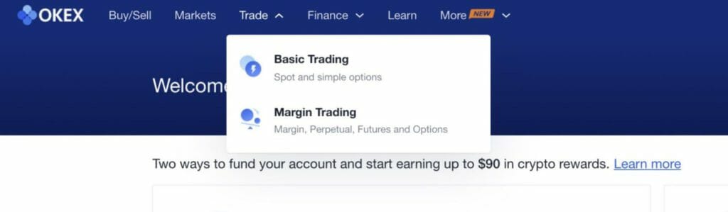 Navigate To Spot Trading Platform