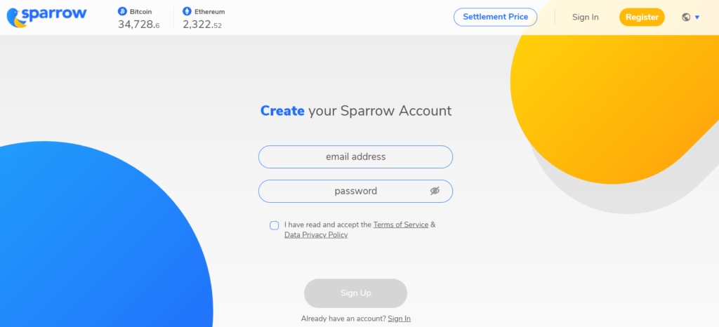 Get Started On Sparrow