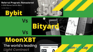 Bybit vs Bityard vs MoonXBT
