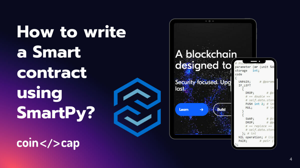 How To Write A Smart Contract Using Smartpy?