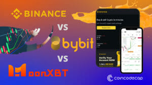 Bybit vs Binance vs MoonXBT