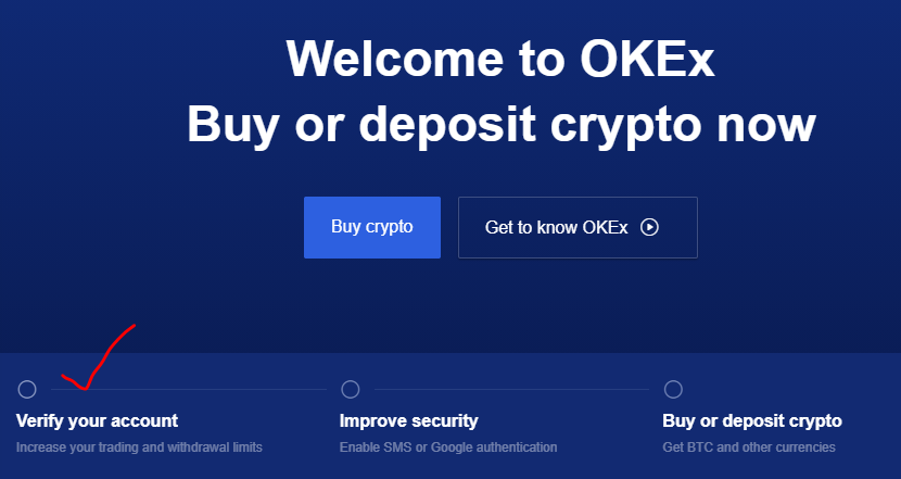 Okex Kyc Verification