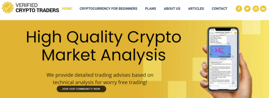 Verified Crypto Traders