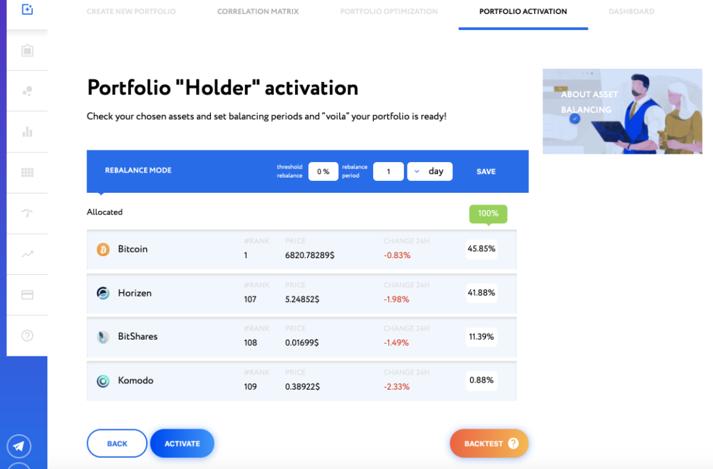 Holderlab Review: Crypto Portfolio Rebalancing Made Easy