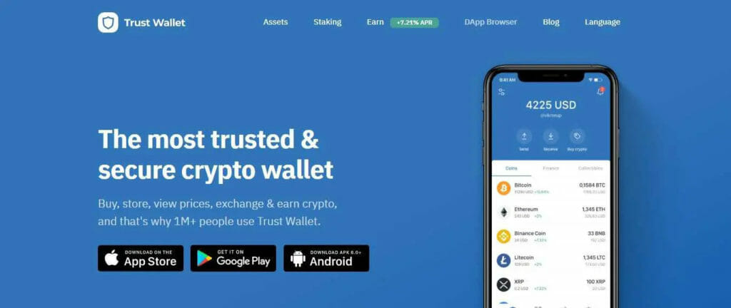 Best Crypto Wallets In Uae: Trust Wallet