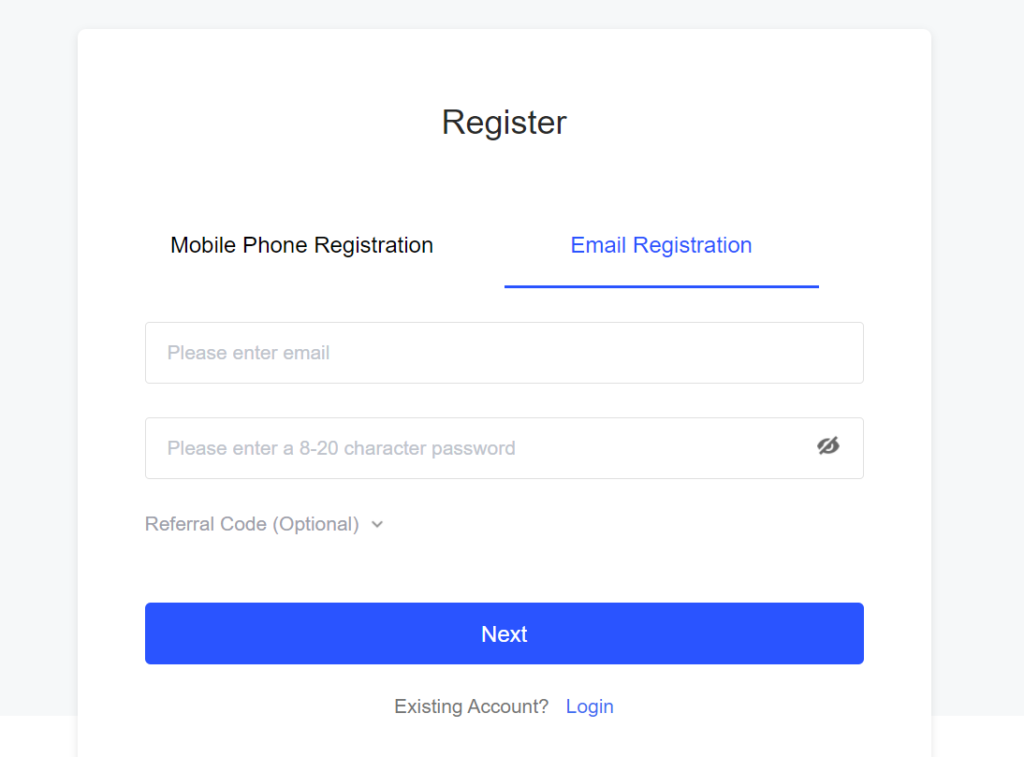 Register At Bingbon