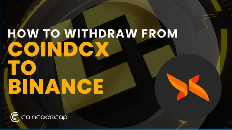 Withdraw From Coindcx To Binance