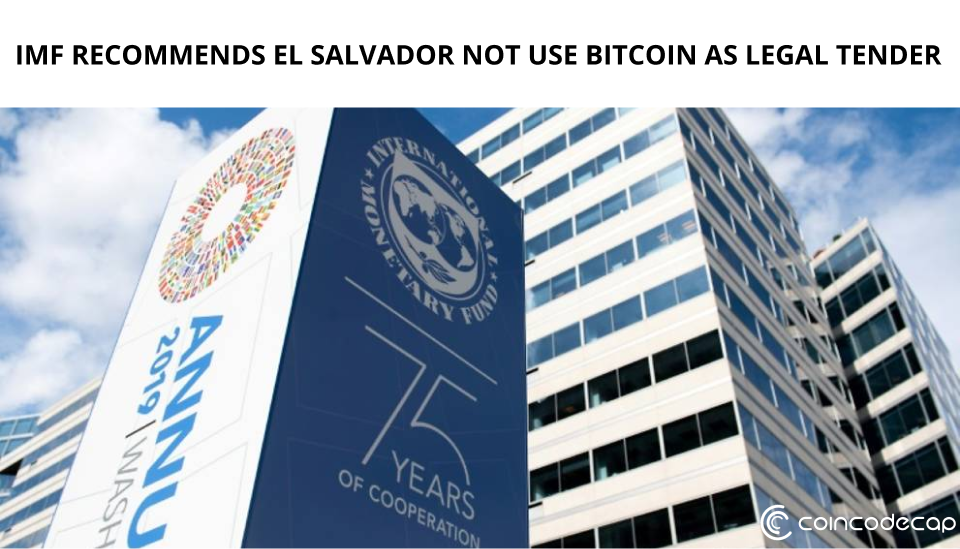 Imf Recommends El Salvador Not Use Bitcoin