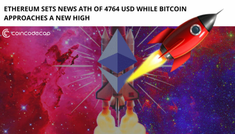 Ethereum Sets News Ath Of 4764 Usd