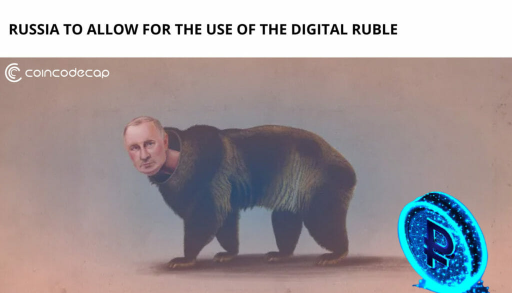 Russia To Allow For The Use Of The Digital Ruble