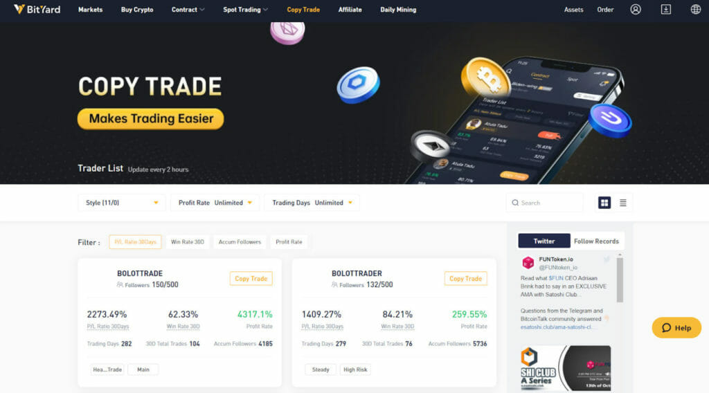 How To Become A Professional Trader On Bityard?