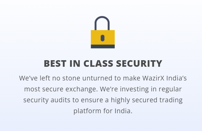 Wazirx Security