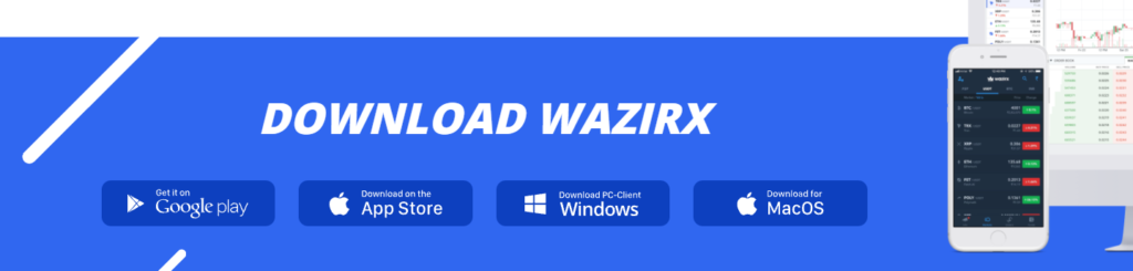 Wazirx Mobile Application 