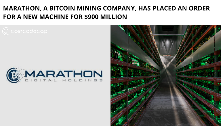 Marathon Places An Order For New Mining Machines