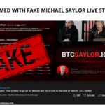 People Scammed with Fake Michael Saylor Live Stream