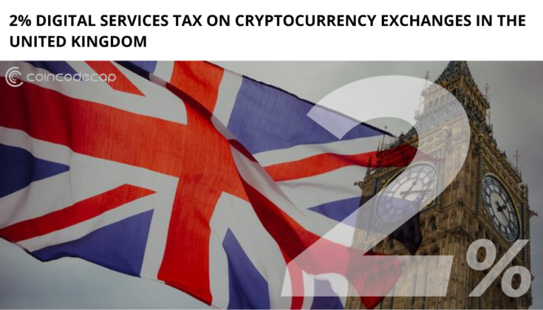 2% Digital Services Tax On Cryptocurrency Exchanges In The United Kingdom