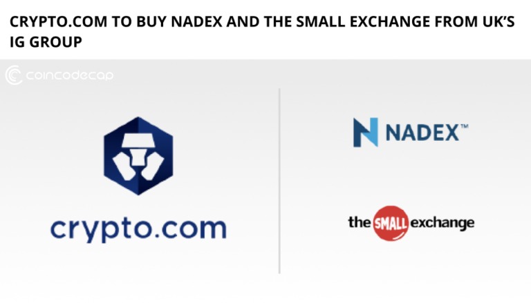 Crypto.com To Buy Nadex And The Small Exchange From Uk'S Ig Group