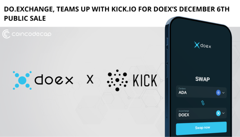 Do.exchange Teams Up With Kick.io For Doex'S December 6Th Public Sale