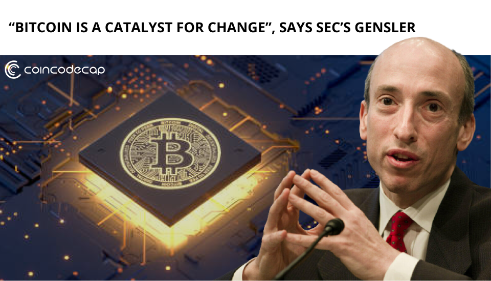 Bitcoin Is A Catalyst For Change, Says Gary Gensler