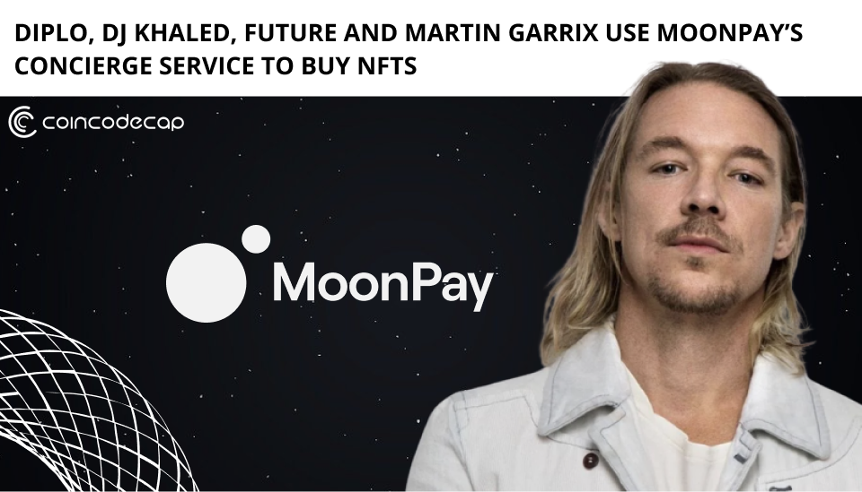 Diplo, Dj Khaled, Future, And Martin Garrix Buys Nfts