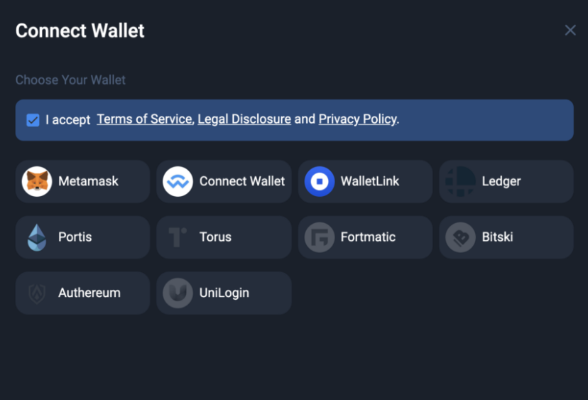 Select The Wallet