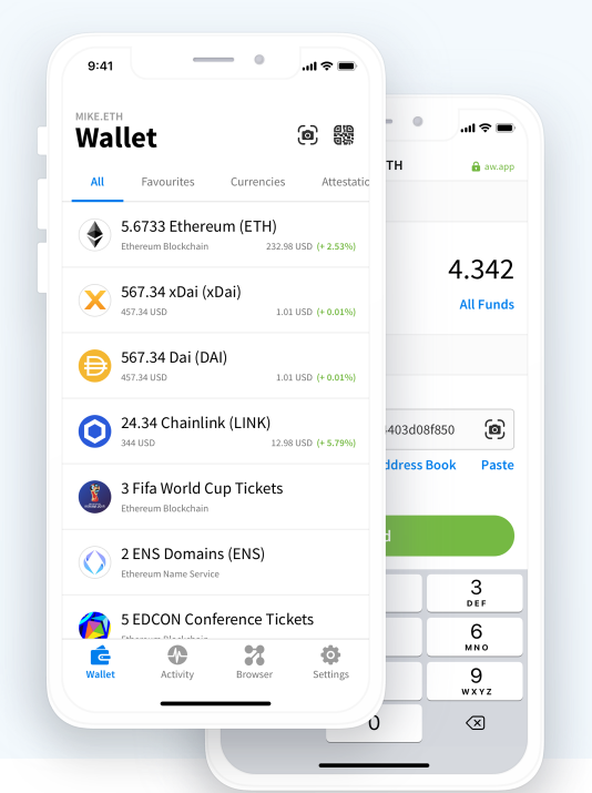 Alpha Wallet App