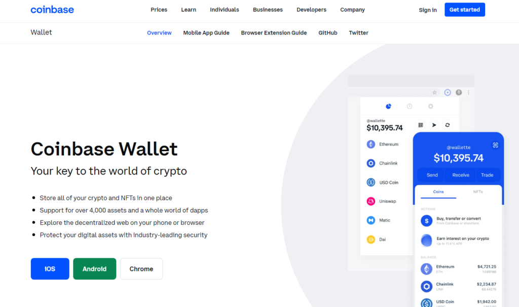 6 Best NFT Wallets: Prevent your NFTs from Getting Hacked 13 Coinbase Wallet