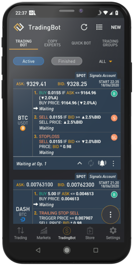 Profittradingapp For Binance - Tradingbot