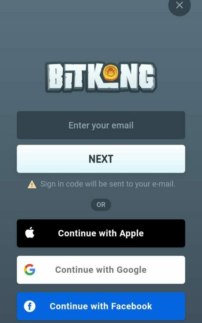 Bitkong Register