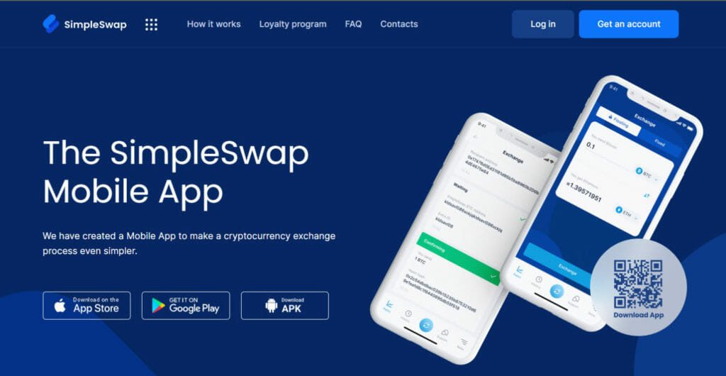 Simpleswap Review: Mobile Application
