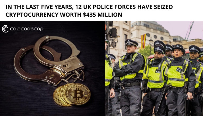 12 Uk Police Forces Have Seized Cryptocurrency Worth $435 Million In The Last Five Years