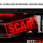 A User Lost $1.14 Million to Michael Saylor Giveaway Scam