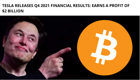 Tesla Releases Q4 2021 Financial Results: They'Re Still Hodling The Btc