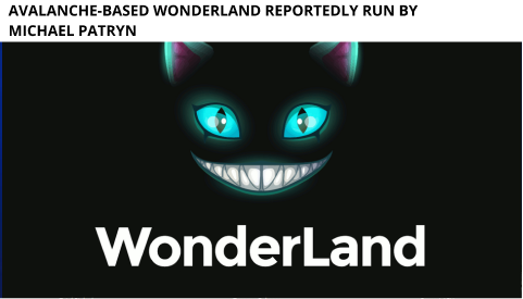 Avalanche-Based Wonderland Reportedly Run By Michael Patryn