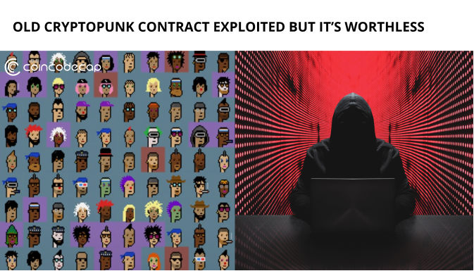 Old Cryptopunks Contract Exploited But It’s Worthless