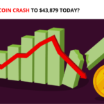 Why did Bitcoin Crash to $43,879 Today?