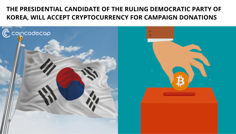 The Democratic Party Of Korea Will Accept Crypto