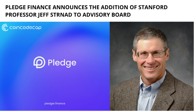 Pledge Finance Adds Stanford Professor Jeff Strnad To Advisory Board