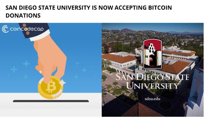 San Diego State University Is Now Accepting Bitcoin Donations