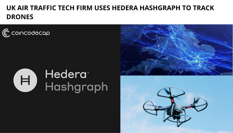 Uk Air Traffic Tech Firm Uses Hedera Hashgraph To Track Drones